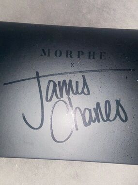 Morphe Black Signature Script Eyeshadow Palette